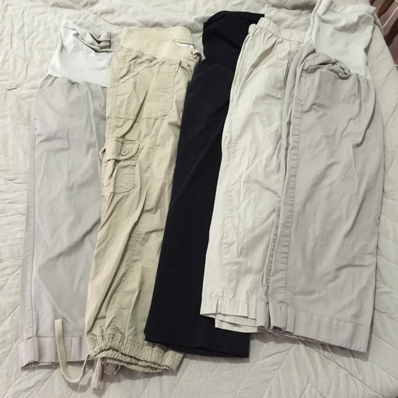 Motherhood Maternity Capri Pants Bundle