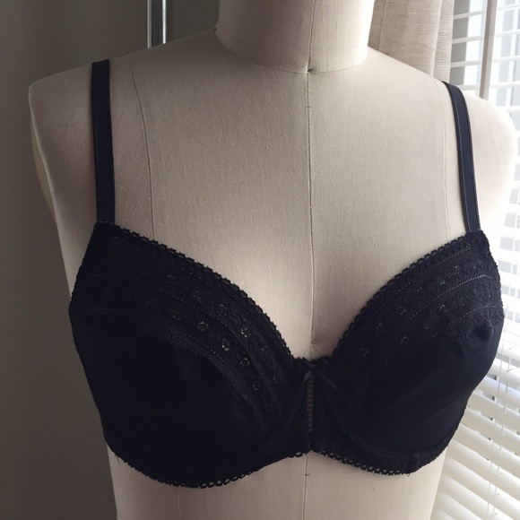 DKNY Black Lace Bra without padding.