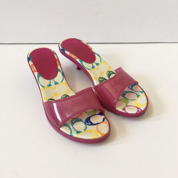 Coach Shoes - Coach Jelly Kitten Heels