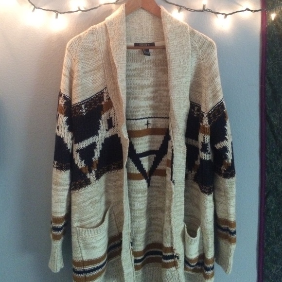 Knit cardigan
