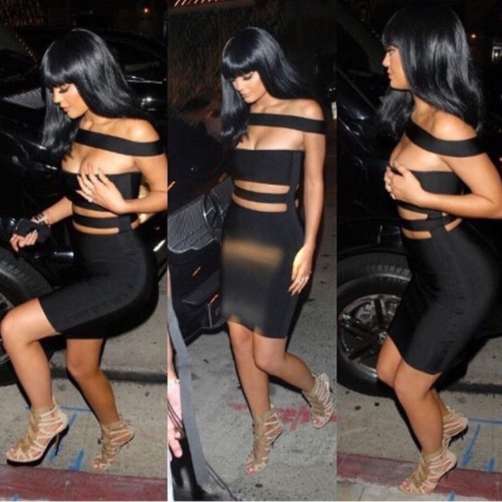Nude Bandage Dress (Kylie Jenner)