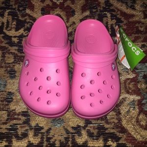 NWT Pink Crocs 🐊💕