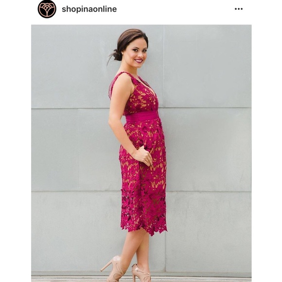 Floral cut-out dress