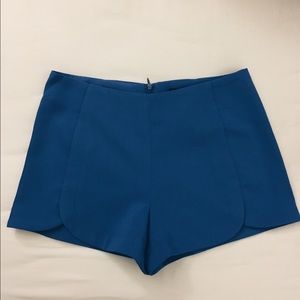 Blue shorts