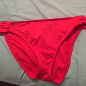 red swim bottoms