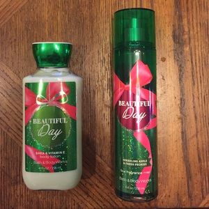 Lotion and fragrance mist