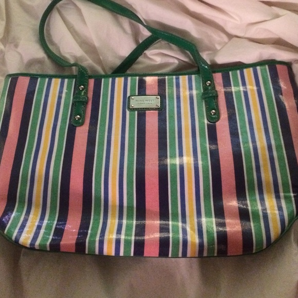 Multicolored purse