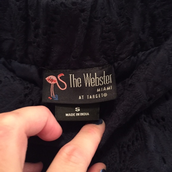 The Webster Miami for Target Navy Lace Skirt Sz S - Picture 3 of 3