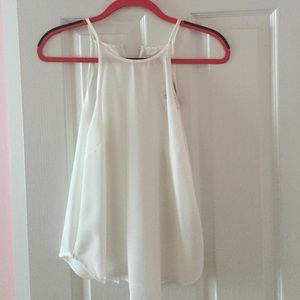 White Abercrombie Tank