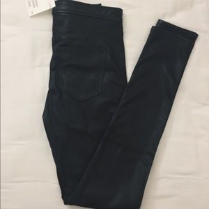 Pleather pants