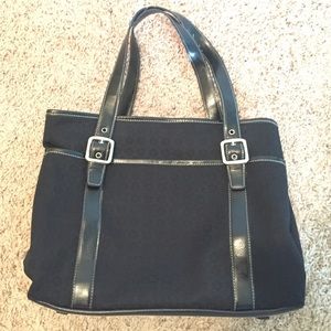 Nine West tote.  Perfect for work or school.