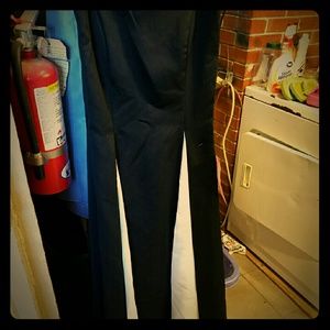 Black and white formal gown