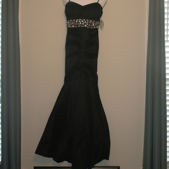 Black formal dress