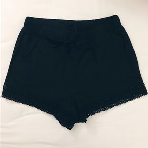 Black shorts