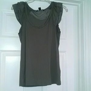**FINAL PRICE DROP** Grey Banana Republic Top