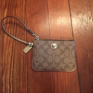 Coach wristlet