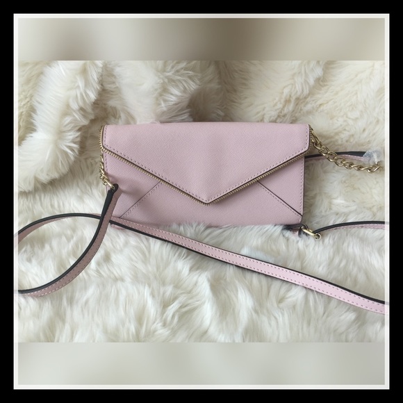 SOLD!! Rebecca Minkoff Cleo Wallet On A Chain Cross Body - Picture 1 of 4