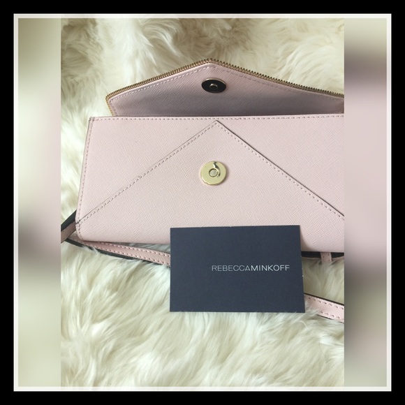 SOLD!! Rebecca Minkoff Cleo Wallet On A Chain Cross Body - Picture 3 of 4