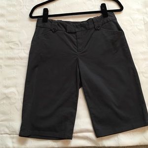 Dark gray BR Bermuda shorts