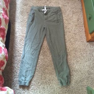 Green American Eagle Joggers