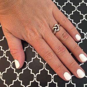 James Avery heart knot ring