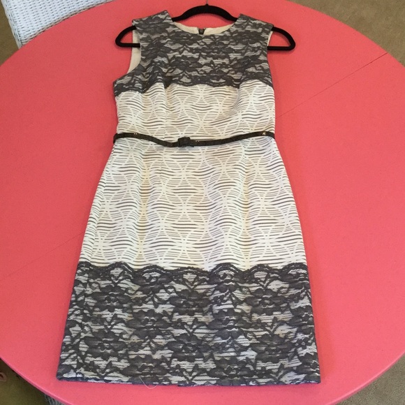 Maggy London Belted Dress - Picture 1 of 4