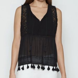 Joie Owen Top in caviar