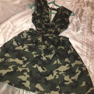 Army size medium punk dress