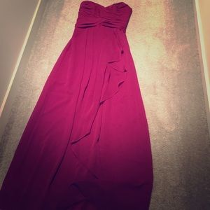 "Sangria" Strapless Bridesmaids Dress