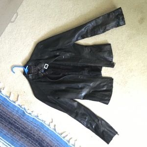 Leather jacket