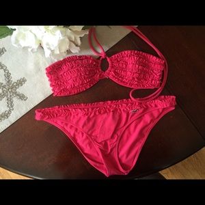 Hot Pink Hollister Bikini | gently worn