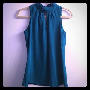 Teal blouse from White House Black Market