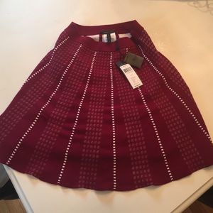 BCBG MaxAZria A-Line, Size M, NWOT, "Yaz" Skirt