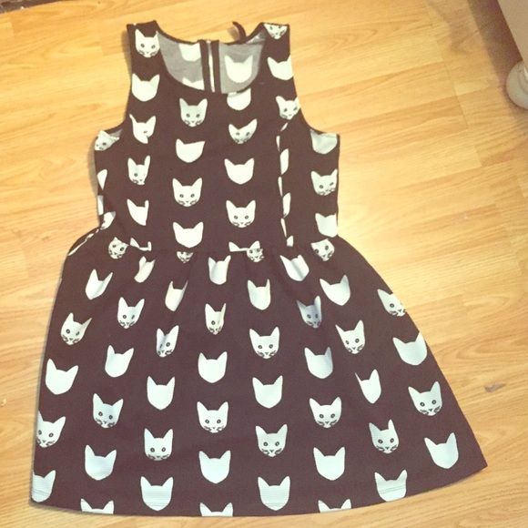 Cat Print H&M dress