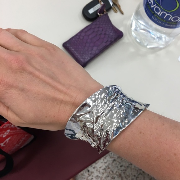 Sterling silver cuff