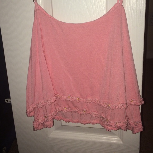 Super soft & cute pink crop top - Picture 3 of 3