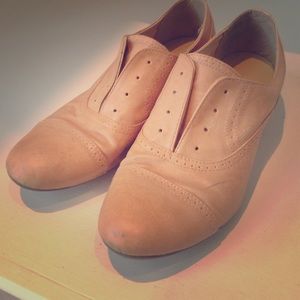 Old Navy Tan Oxfords- never worn!