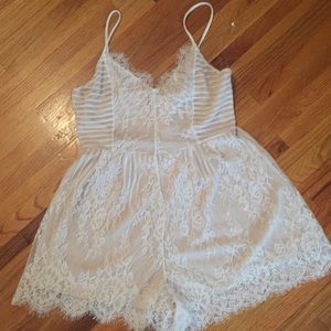 Lace romper