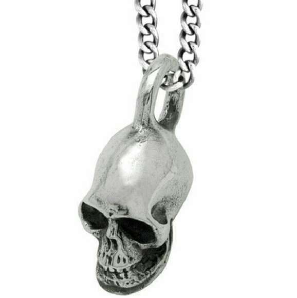 King Baby Studio K10-5354 | Windsor Jewelers of North Carolina King Baby Studio Silver Skull Pendant
