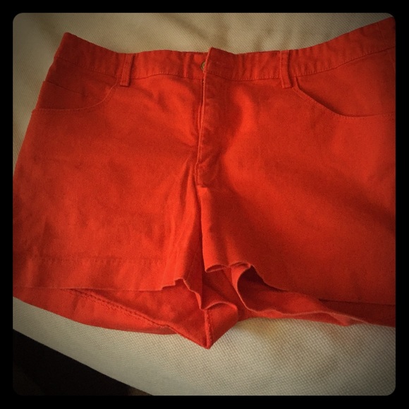 H&M Orange Shorts