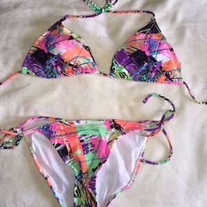 Splatter paint bikini