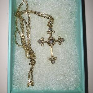 ✨ REAL 14 Karat Gold Cross!!