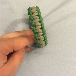 Men parachute cord survival bracelet