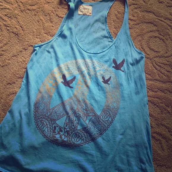 Gypsy 05 blue Peace Tank
