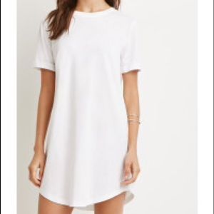 white t shirt dress
