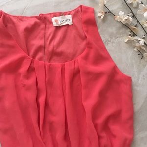 L'atiste Dresses - L'ATISTE Coral High-Low Dress L'atiste Dresses - L'ATISTE Coral High-Low Dress