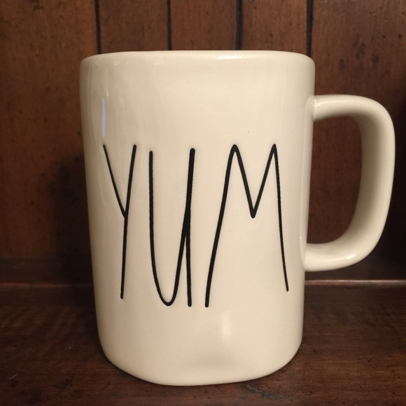Rae Dunn YUM mug Rare! NWT