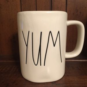 Rae Dunn YUM mug Rare! NWT