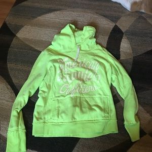 Neon green AE hoodie