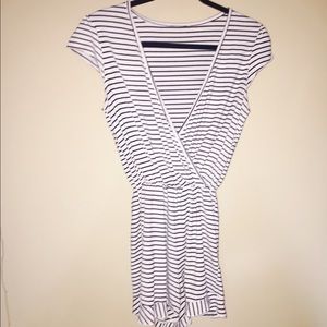 Striped romper